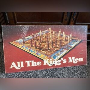 All The King's Men Vintage Board Game
